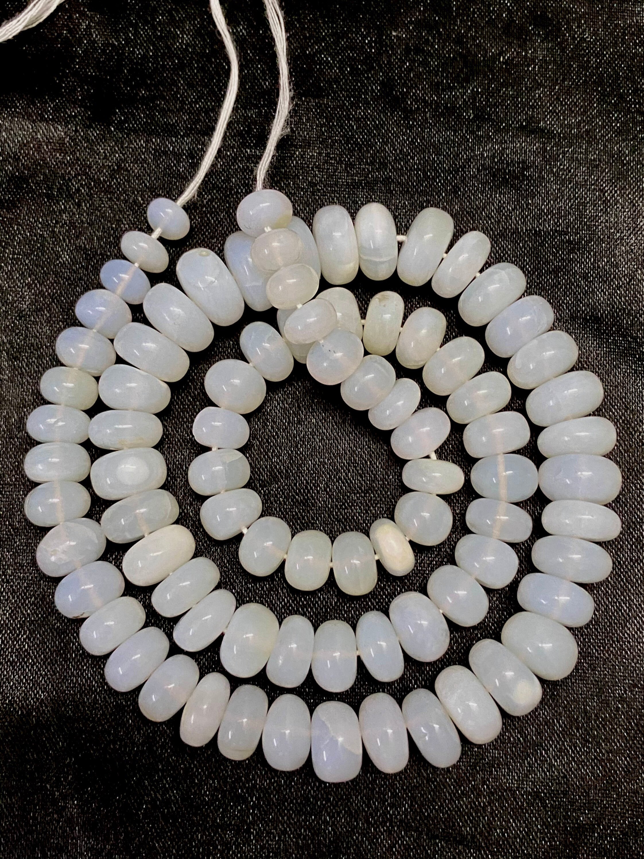 10MM White Opal Beads (200 pieces)