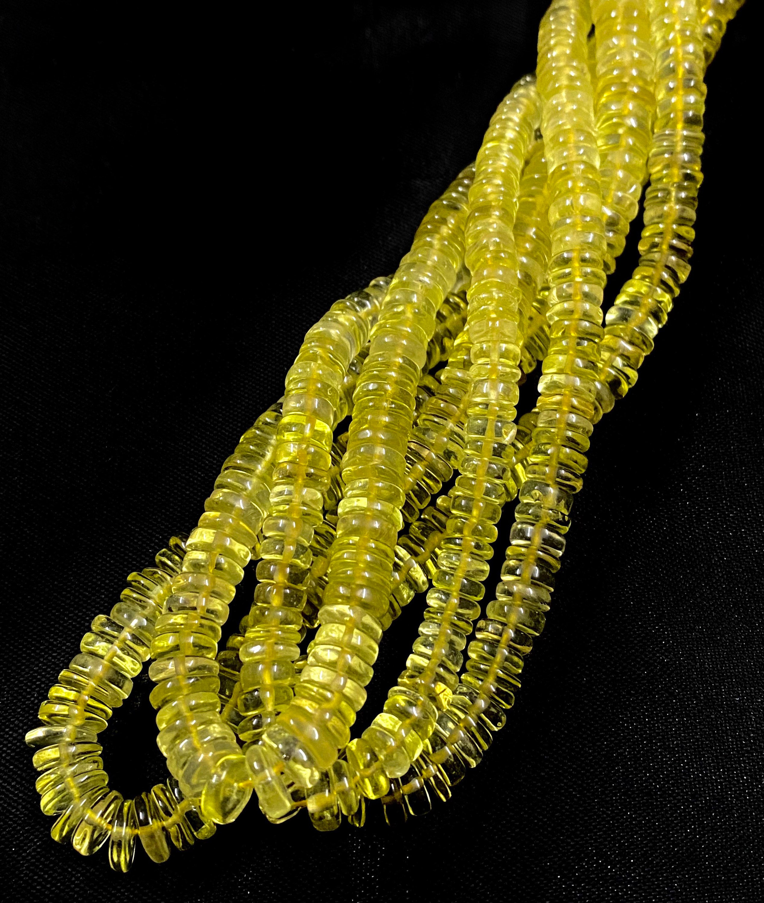 Yellow topaz shop beads