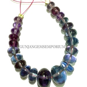 AAA+ gladde alexandrietkralen ZELDZAME alexandrietkralen gladde alexandriet rondellen van kleur veranderende alexandriet edelsteen 5" alexandriet sieraden