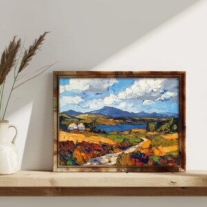 Connemara Painting Irish Countryside Oil Painting Ireland Original Art ...