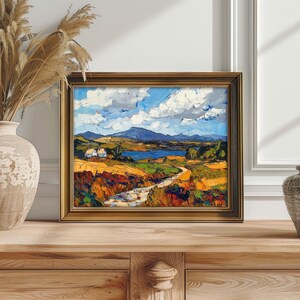 Connemara Painting Irish Countryside Oil Painting Ireland Original Art ...