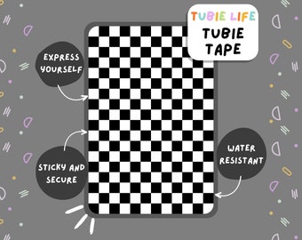 TUBIE TAPE Tubie Life Check-Band für Ernährungssonden und andere Schläuche, komplettes Blatt