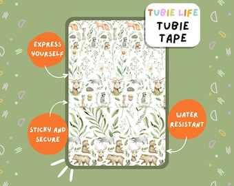 TUBIE TAPE Tubie Life forest ng sondetape voor het voeden van sondes en andere slangen