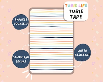 TUBIE TAPE Tubie Life lines ng tube tape for feeding tubes and other tubing Full Sheet