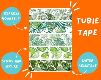 TUBIE TAPE tropische bladeren Tubie Life ng tube tape