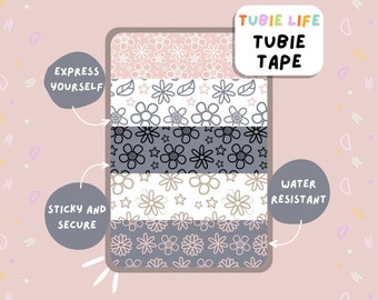 TUBIE TAPE Tubie Life daisy ng tube tape for feeding tubes and other tubing