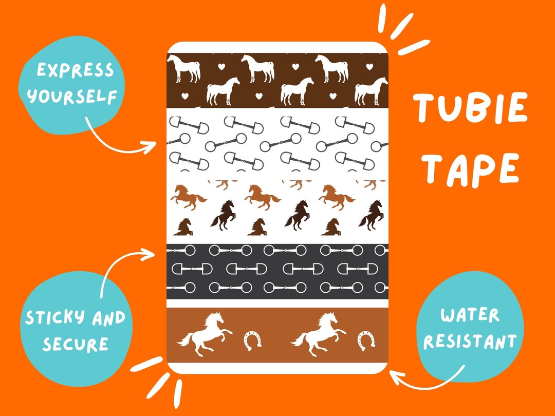 TUBIE TAPE Horse Tubie Life Ng Tube Tape Etsy