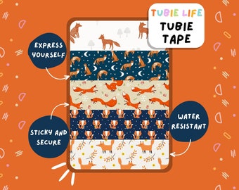 TUBIE TAPE Cinta para tubos Tubie Life fox ng para sondas de alimentación y otros tubos