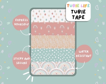 TUBIE TAPE Tubie Life boho baby ng tube tape for feeding tubes and other tubing