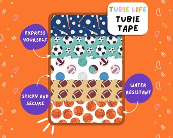 TUBIE TAPE Tubie Life sports ng tube tape for feeding tubes and other tubing