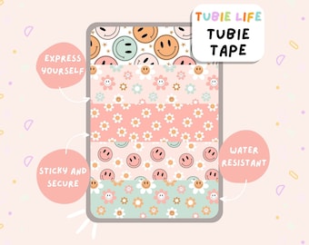 TUBIE TAPE Tubie Life groovy ng tube tape for feeding tubes and other tubing