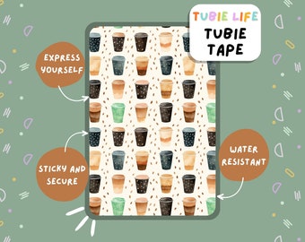 TUBIE TAPE Tubie Life tazze da caffè ng nastro per tubi per l'alimentazione di tubi e altri tubi Foglio intero