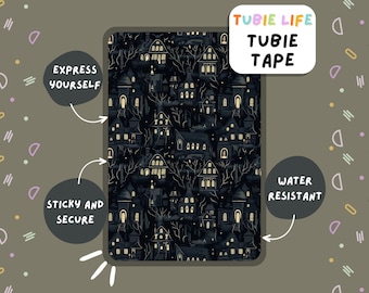 TUBIE TAPE Tubie Life haunted houses ng tube tape for feeding tubes and other tubing Full Sheet