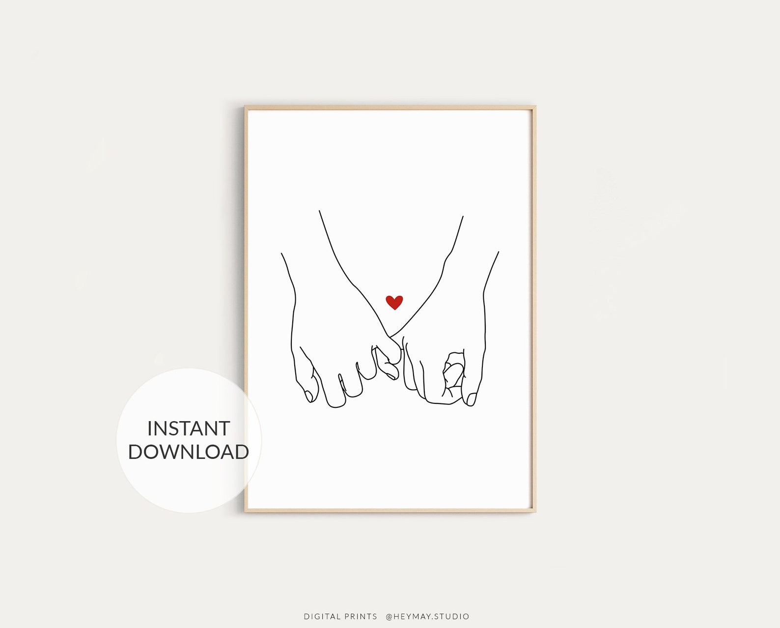 Holding Hands Print Hands Poster Couple Hands Print Hands - Etsy