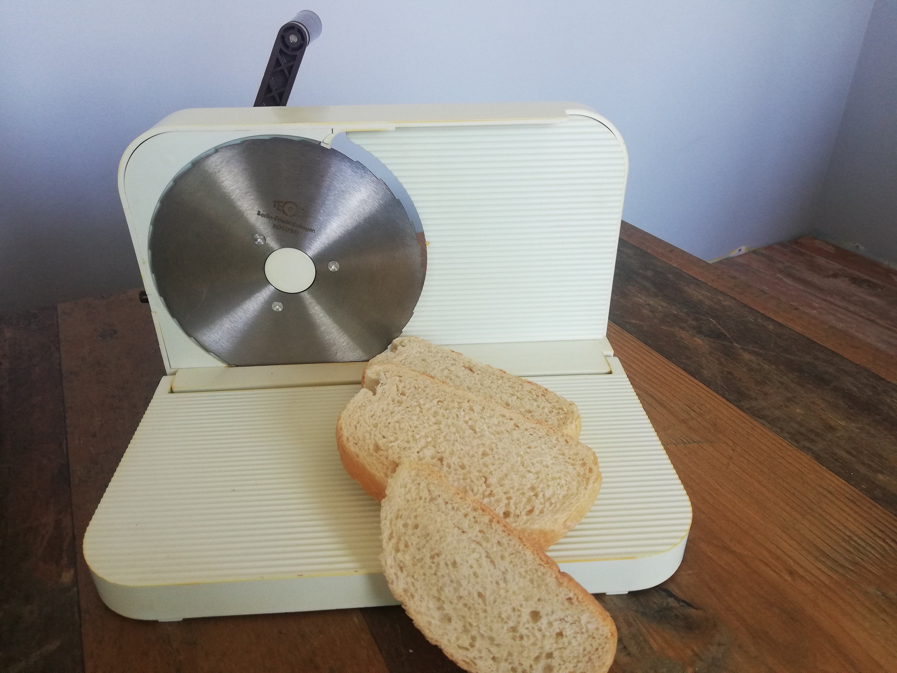 Vintage Bread Slicer Hand Bread Cutting Machine Cheese/Ham Etsy