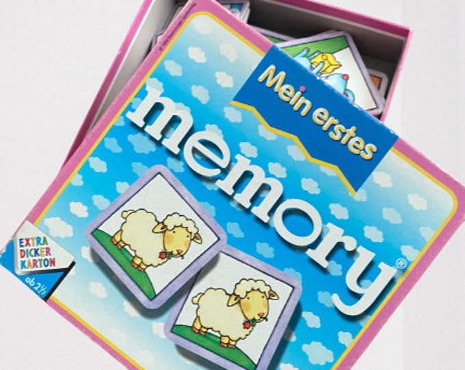 First Memory Game This item is unavailable - Etsy