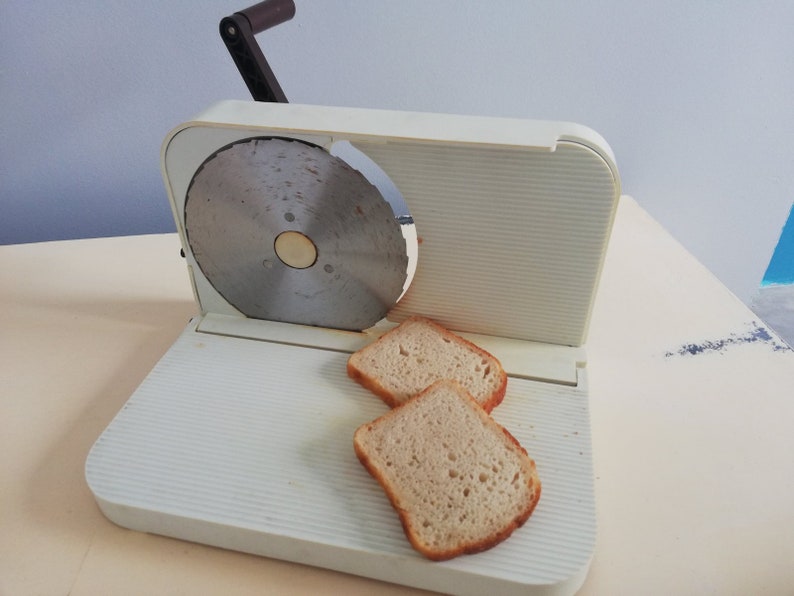 Vintage Bread Slicer Hand Bread Cutting Machine Cheese/Ham | Etsy