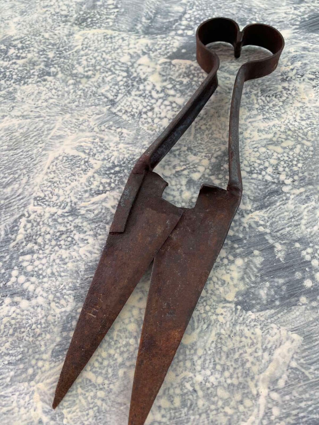 Antique Sheep Shears, Vintage Sheep Shears, Primitive Metal Sheep