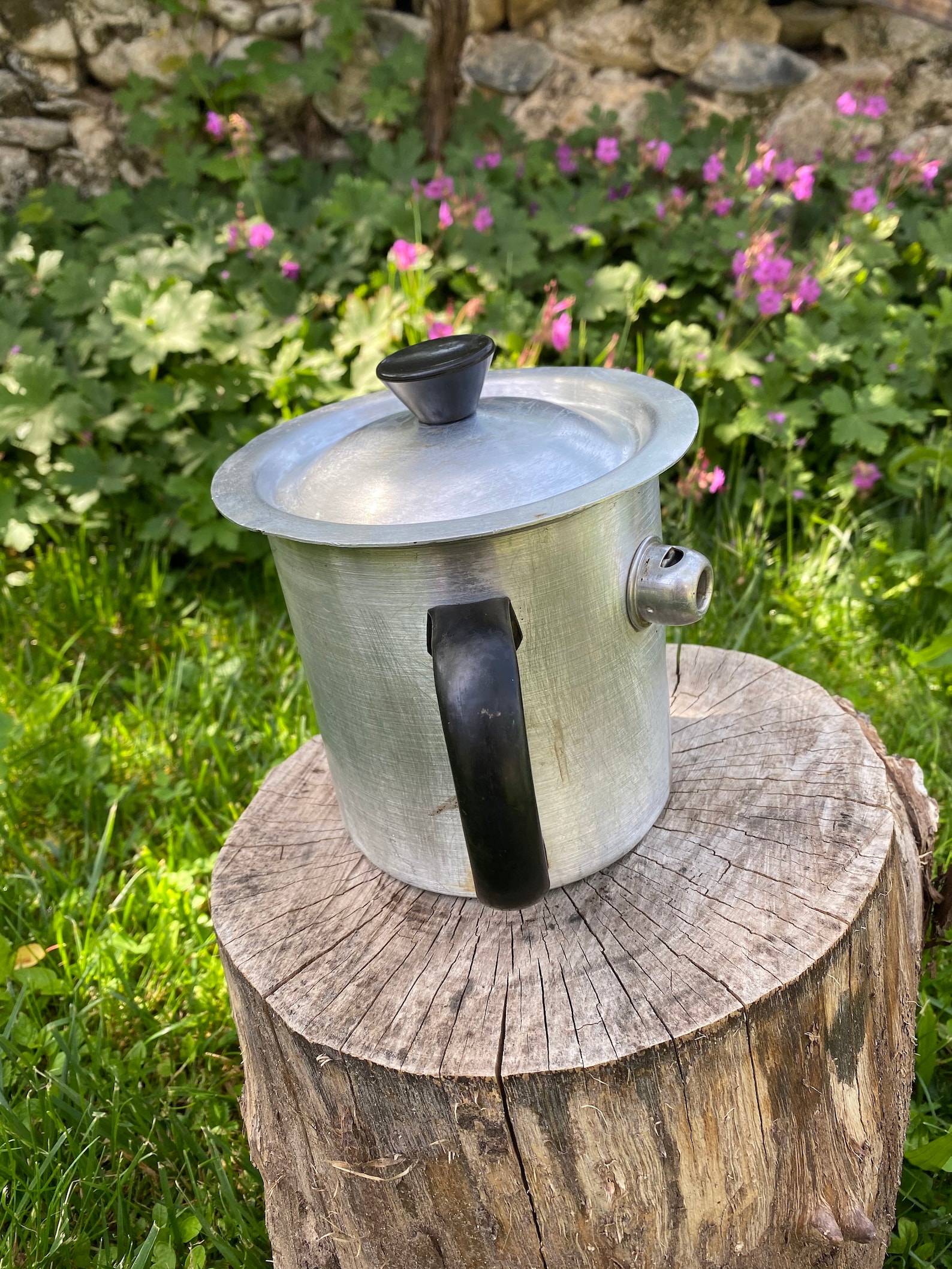 Vintage Aluminum Milk Boiling Pot Aluminum Dairy Aluminum Etsy