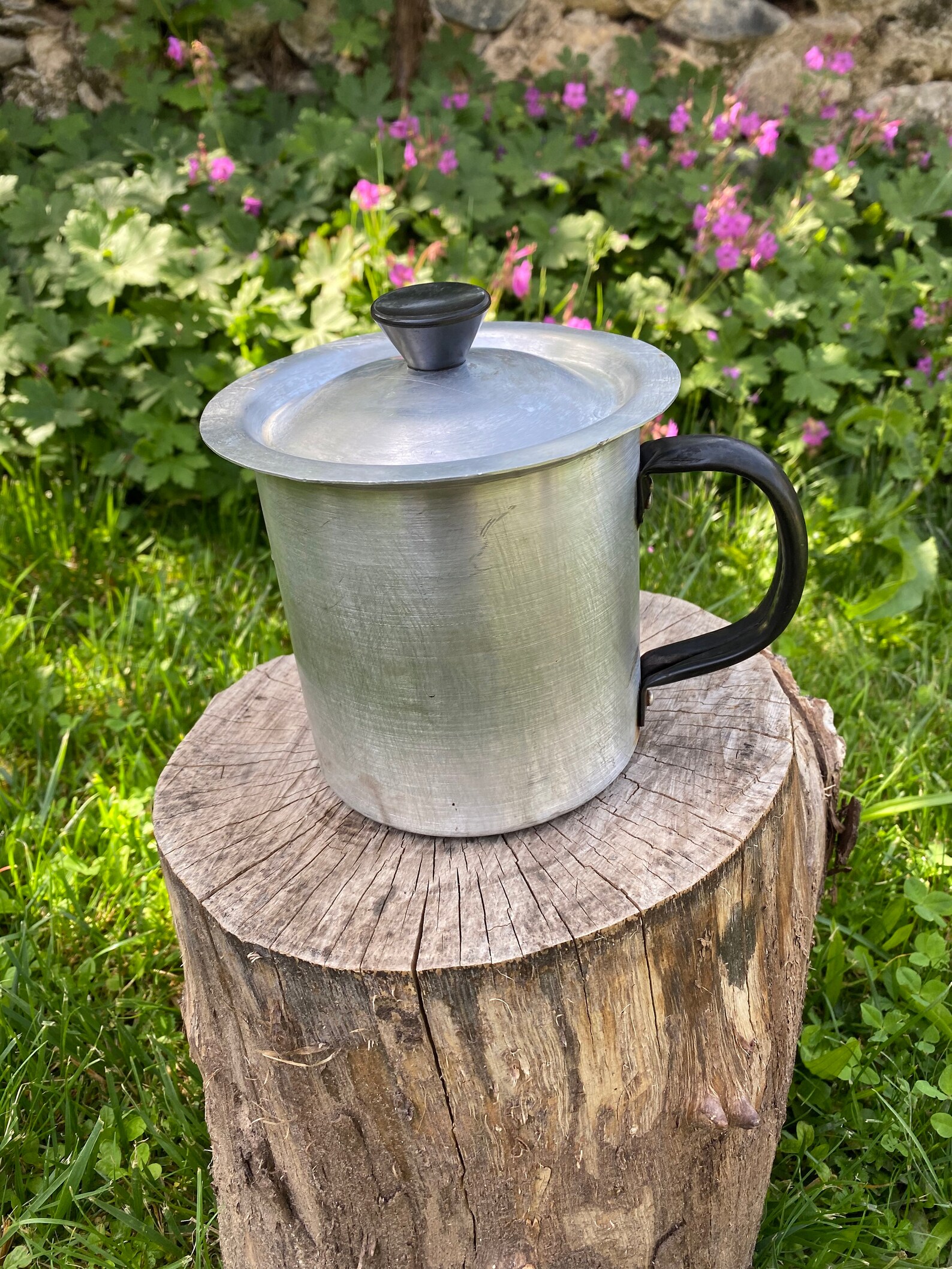 Vintage Aluminum Milk Boiling Pot Aluminum Dairy Aluminum Etsy