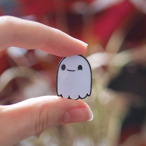 Ghost - Soft Enamel Pin - "Fine"