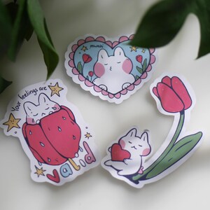 Häschen - 3 Sticker-Set