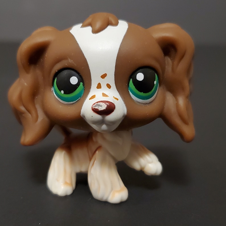 Littlest Pet Shop LPS Authentic Cocker Spaniel Dogs 347 Etsy