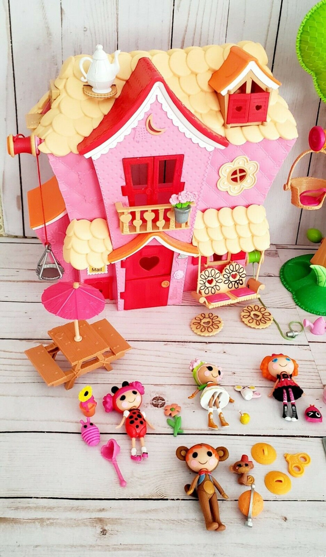 Mini Lalaloopsy Treehouse & Sew Sweet House Playsets Dolls Etsy