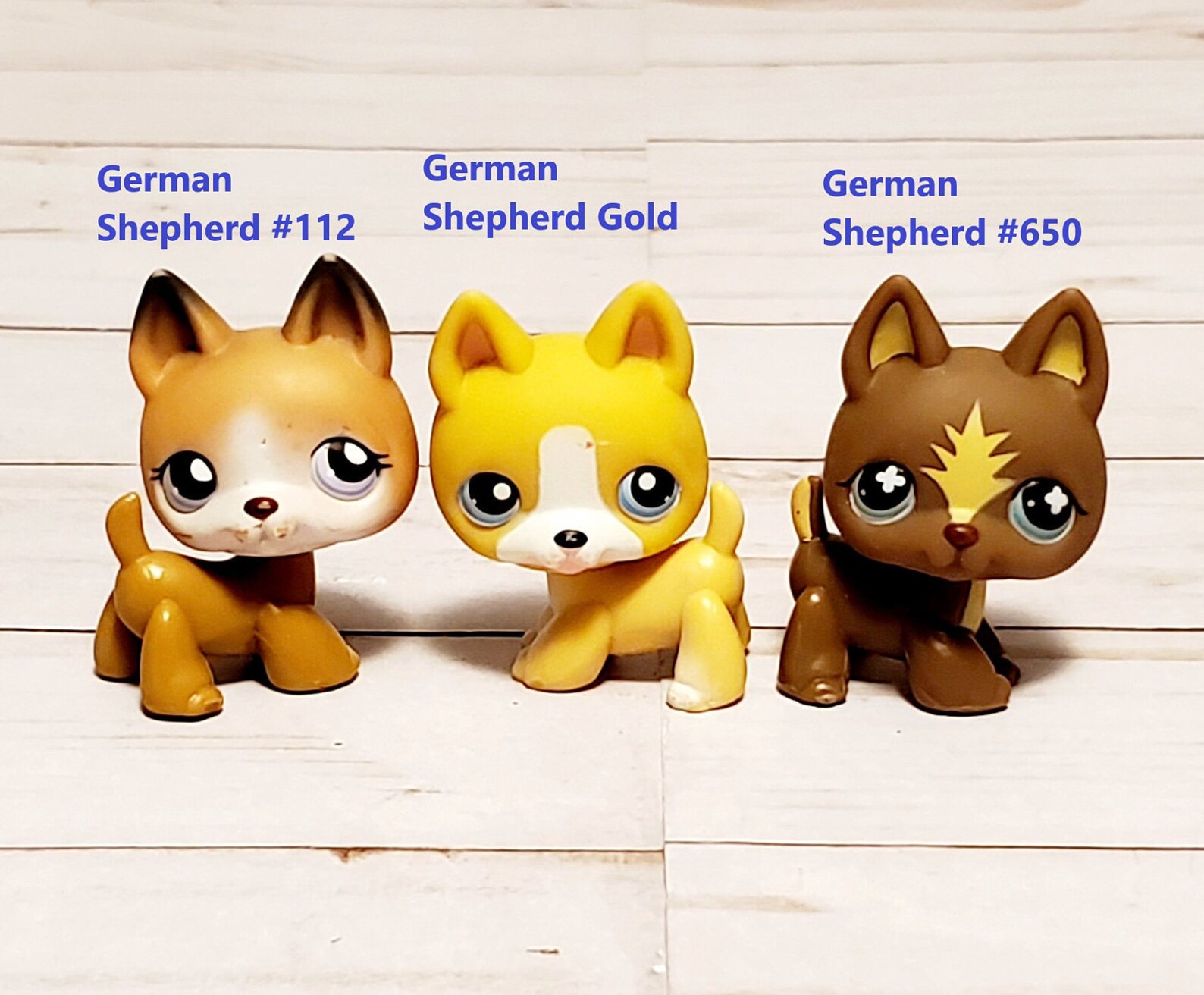 Littlest Pet Shop LPS Authentic German Shepherd 112 650 and Etsy