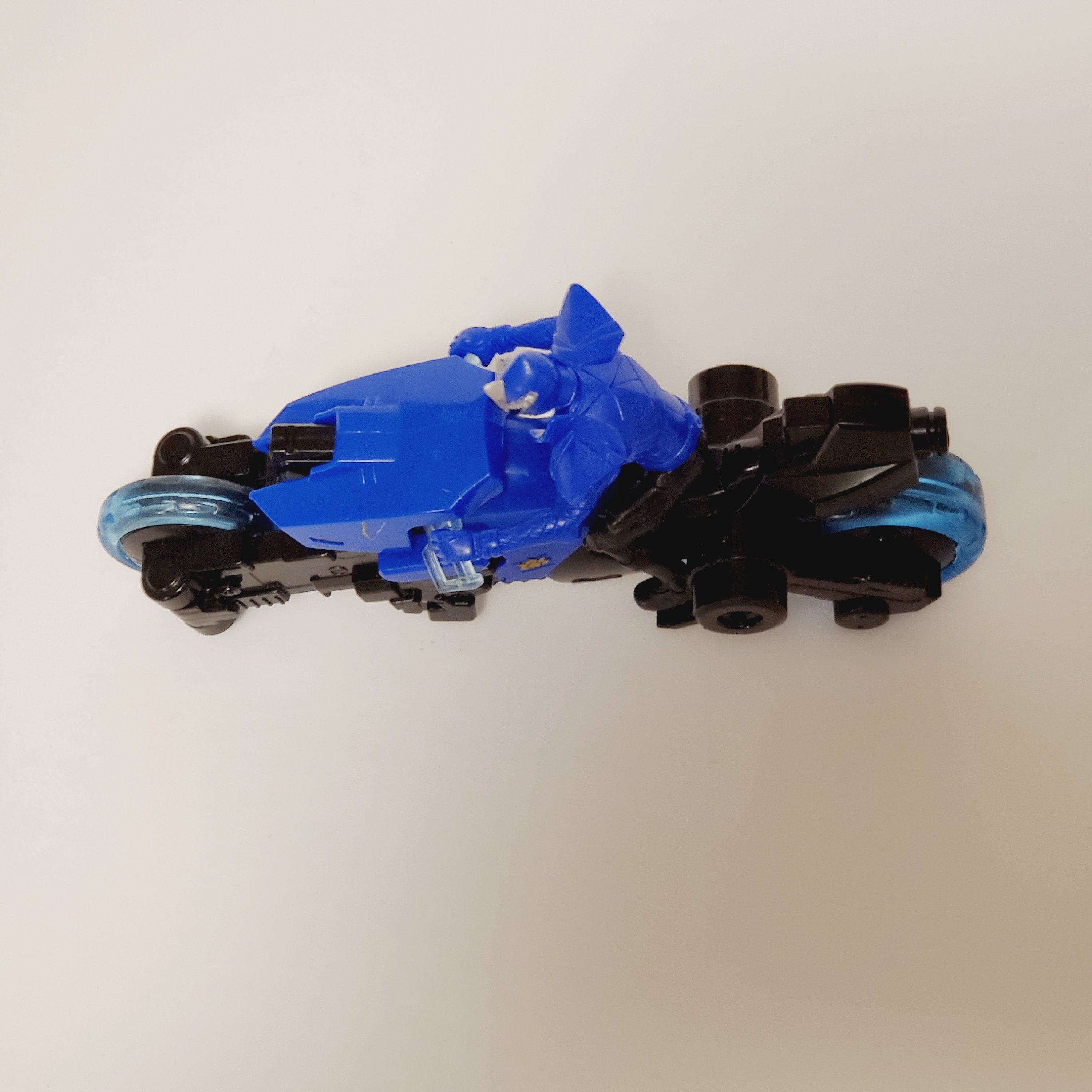 Power Rangers Blue Black Samurai Mega Ranger Motorcycle with Etsy