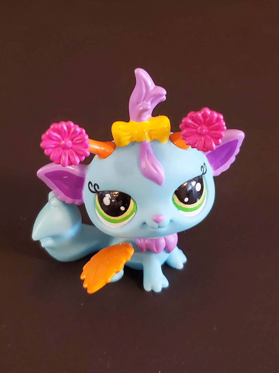 Littlest Pet Shop LPS Authentic Iris Blue Fairy 2833 Orange Etsy