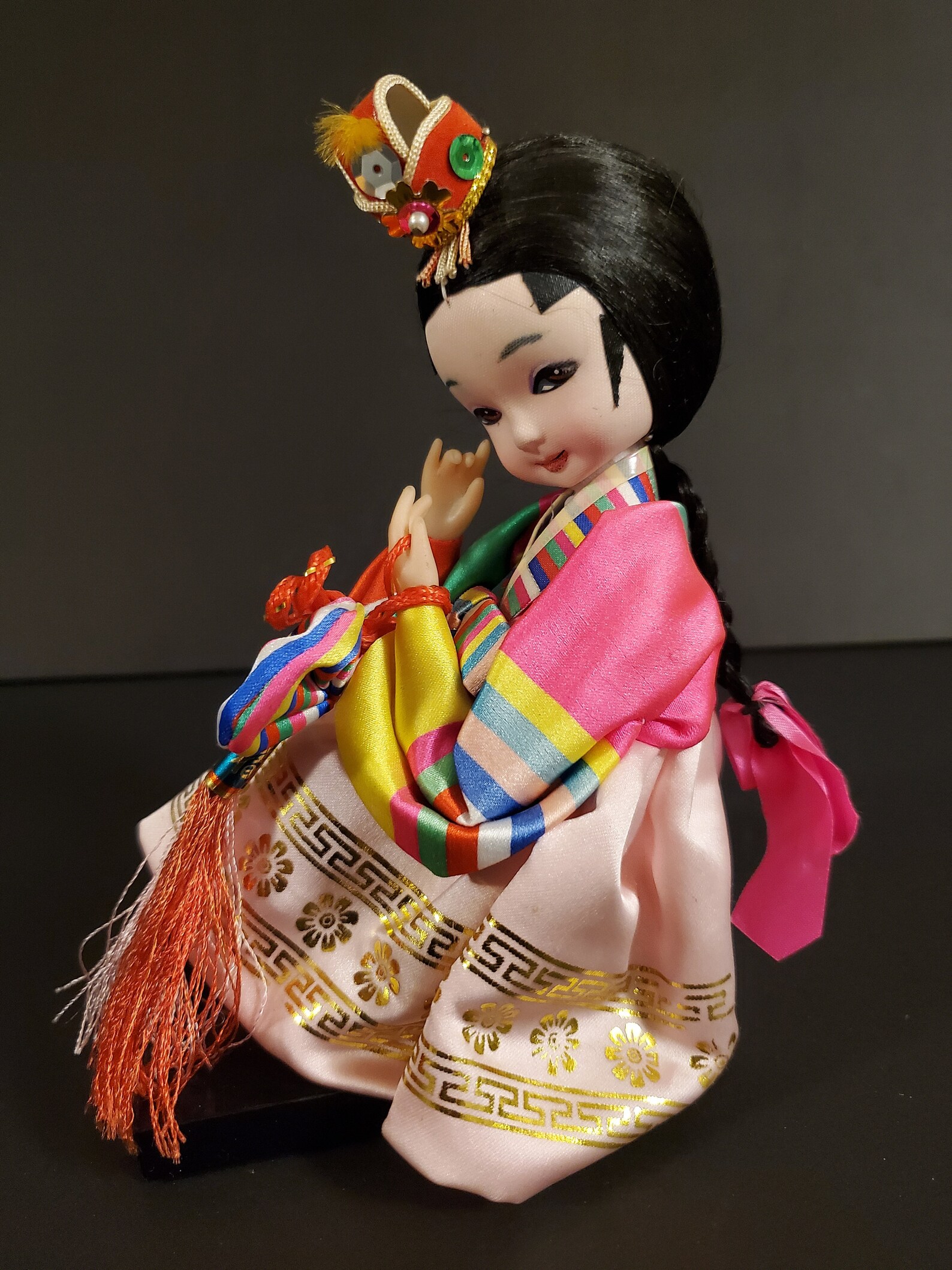 vintage korean doll