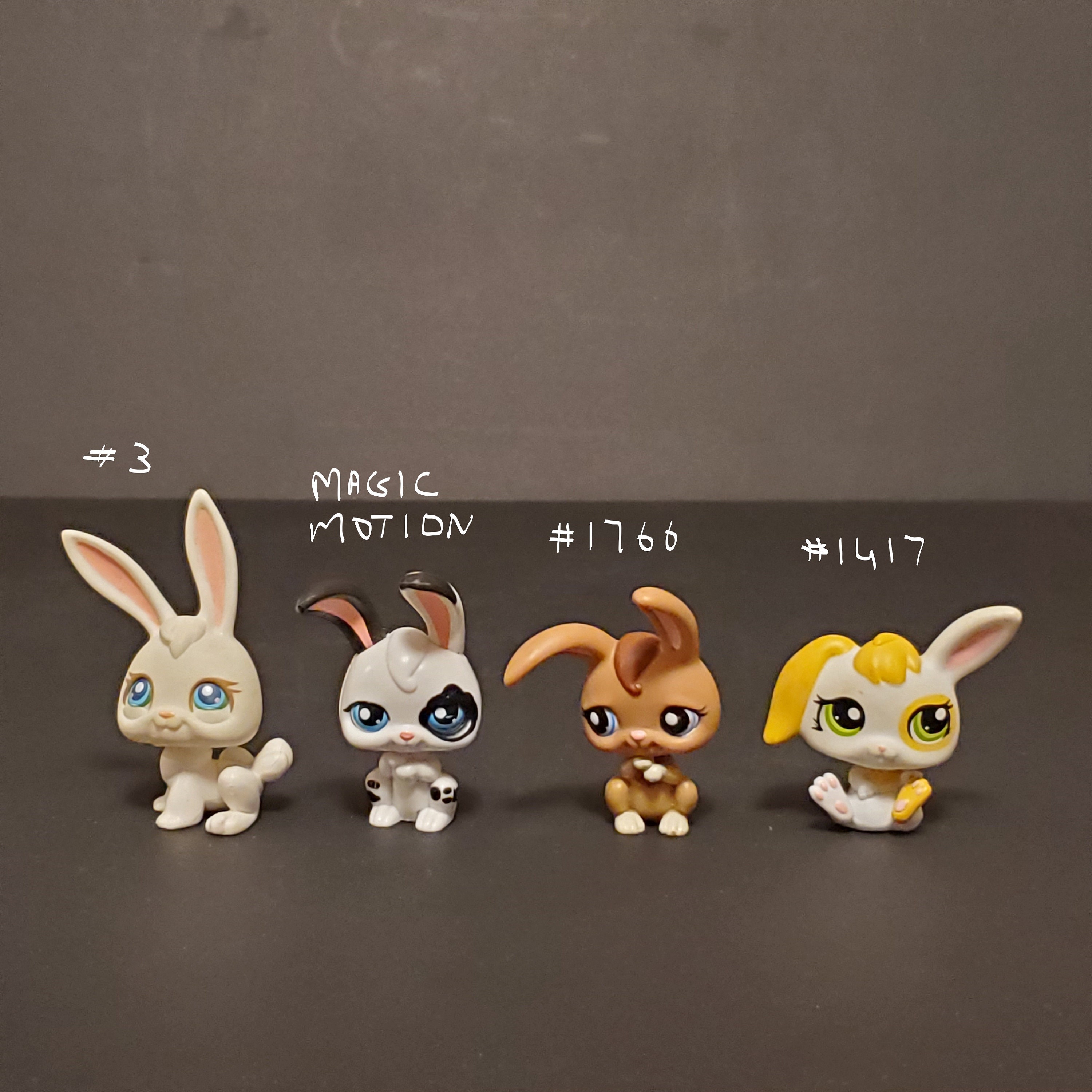 Littlest Pet Shop LPS Authentic Bunny Rabbit 3 Magic Motion Etsy