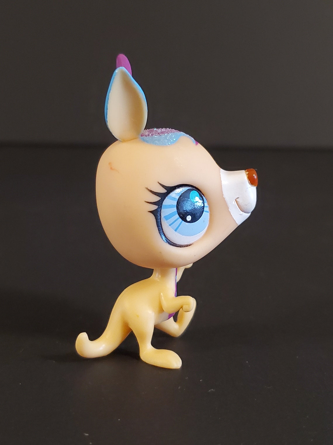 Littlest Pet Shop LPS Authentic Kangaroo 3041 Sparkle Rare Etsy