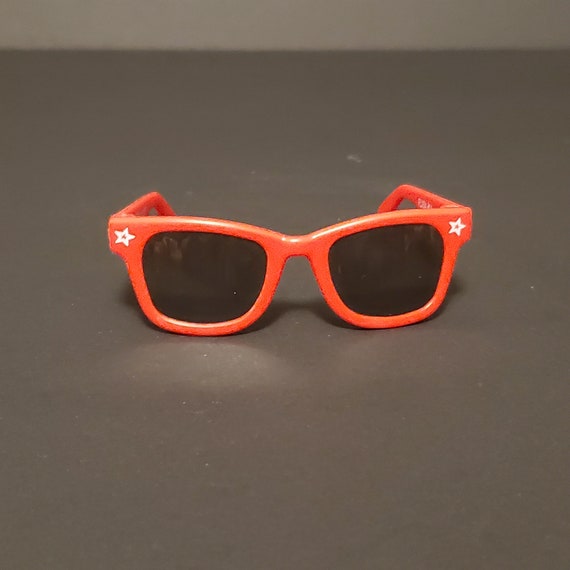 American Girl Doll Brand Original Red Sunglasses Black Glass | Etsy