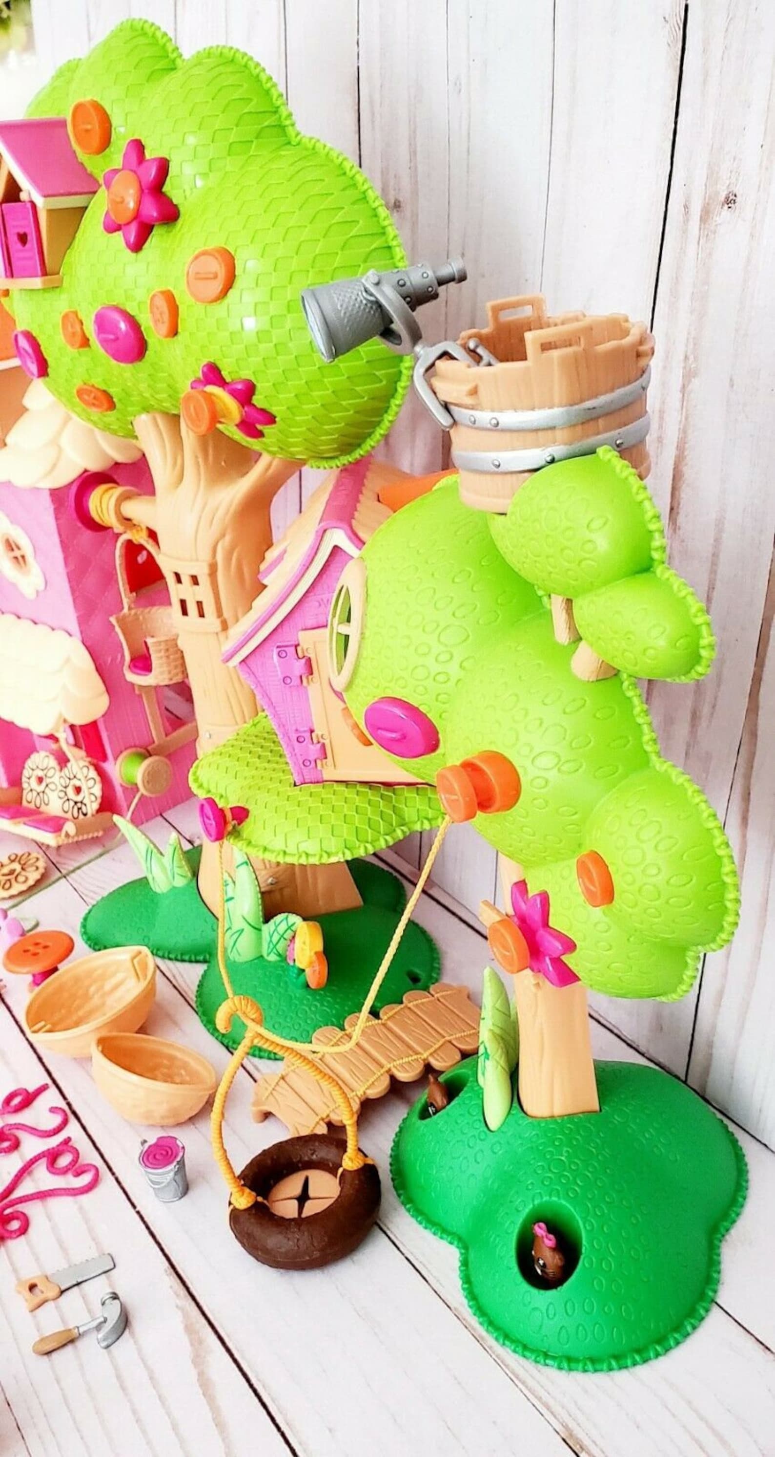 Mini Lalaloopsy Treehouse & Sew Sweet House Playsets Dolls Etsy