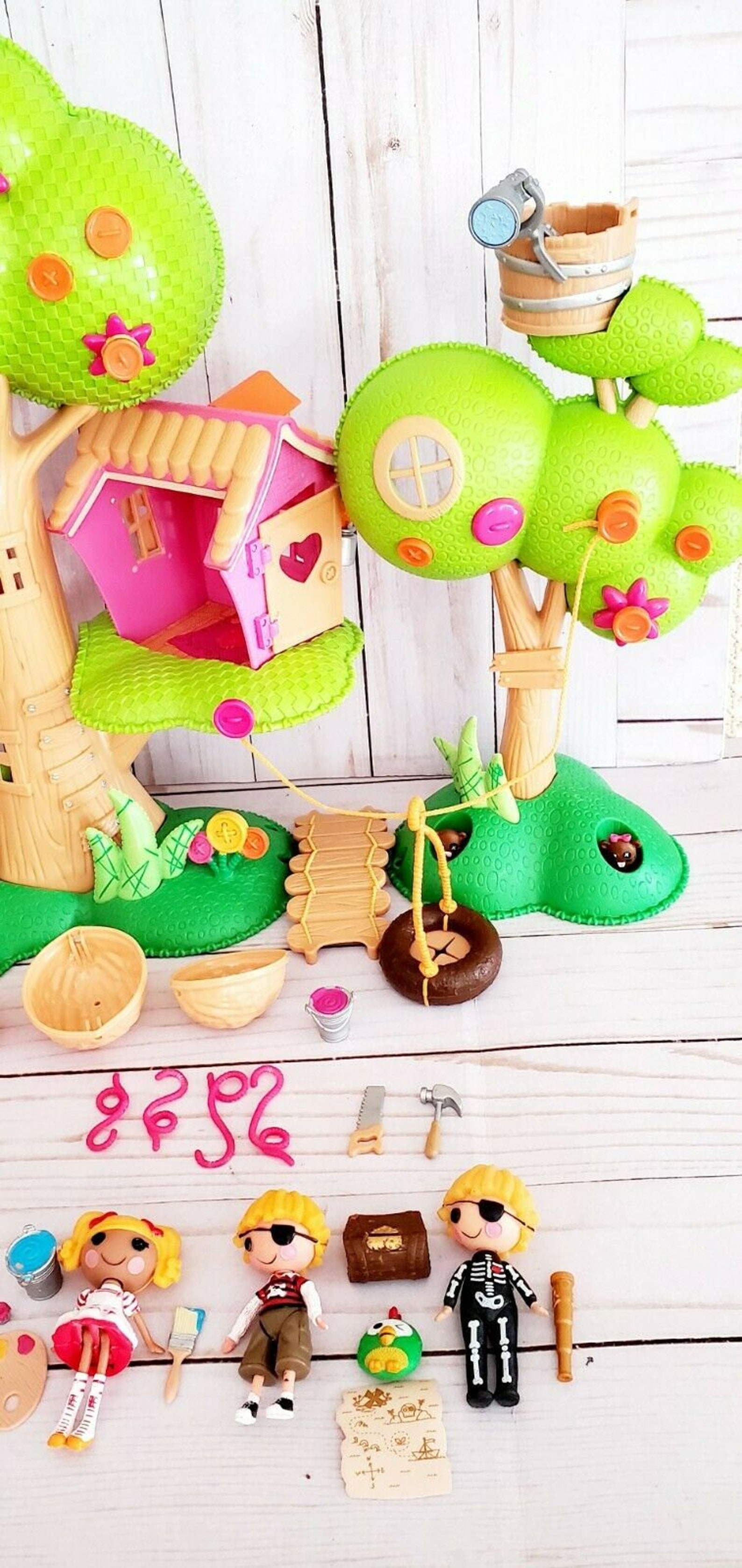 Mini Lalaloopsy Treehouse & Sew Sweet House Playsets Dolls Etsy