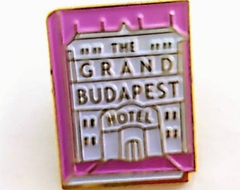 The Grand Budapest Hotel Inspired pin/ Hotel Room # 142/ Republic of Zubrowka/Vintage Inspired Key Tag/Wes Anderson/Cult Classic/Film