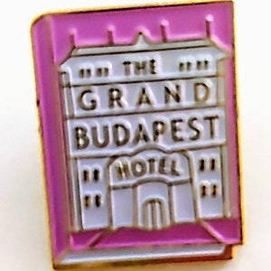 The Grand Budapest Hotel Inspired pin/ Hotel Room # 142/ Republic of Zubrowka/Vintage Inspired Key Tag/Wes Anderson/Cult Classic/Film