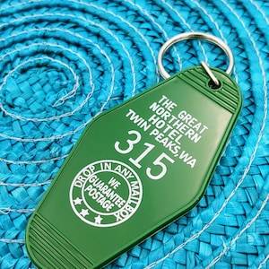 Twin peaks hotsell keyring