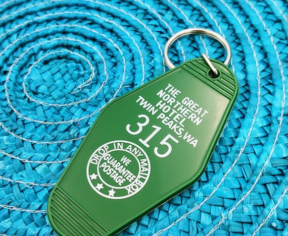Twin Peaks Hotel Keychain 2025