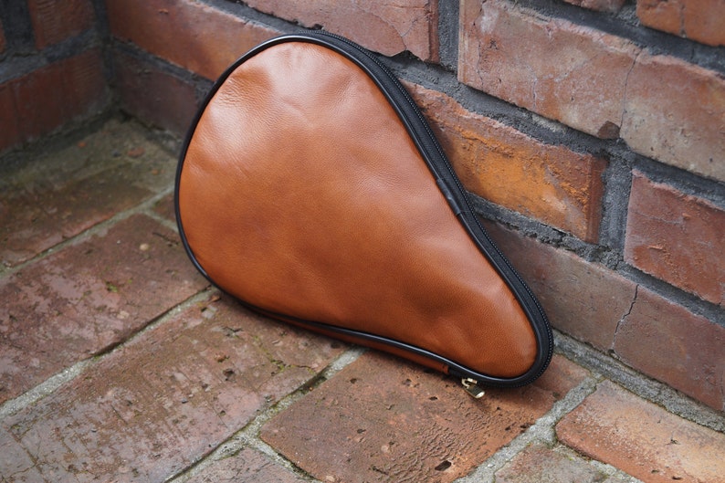 ping pong leather case bright brown image 8