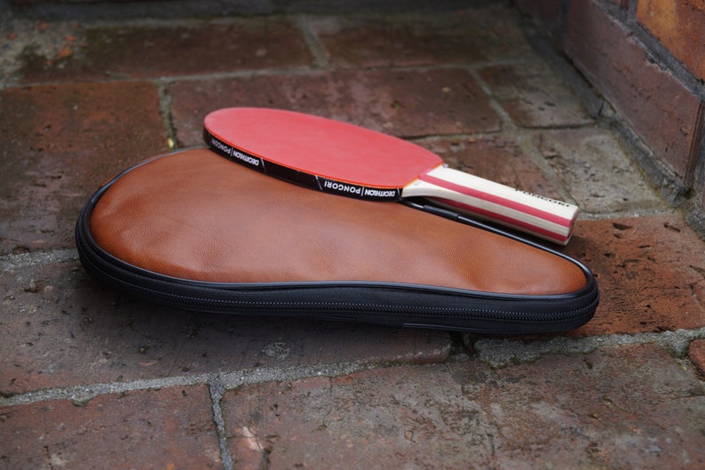 ping pong leather case bright brown image 6