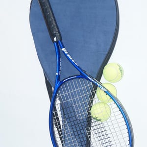 tennis leather case, tenis bag, tennis leather cover, tennis navy blue kit, tennis kit