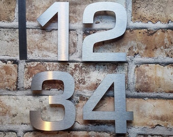Building 10cm No 95 Stainless Steel House Numbers Door SCREW on House Building 10cm No 95 Stainless Steel House Numbers Door SCREW on House