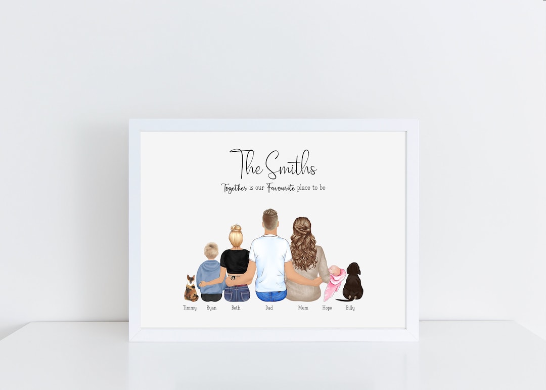 Personalised family gifts discount