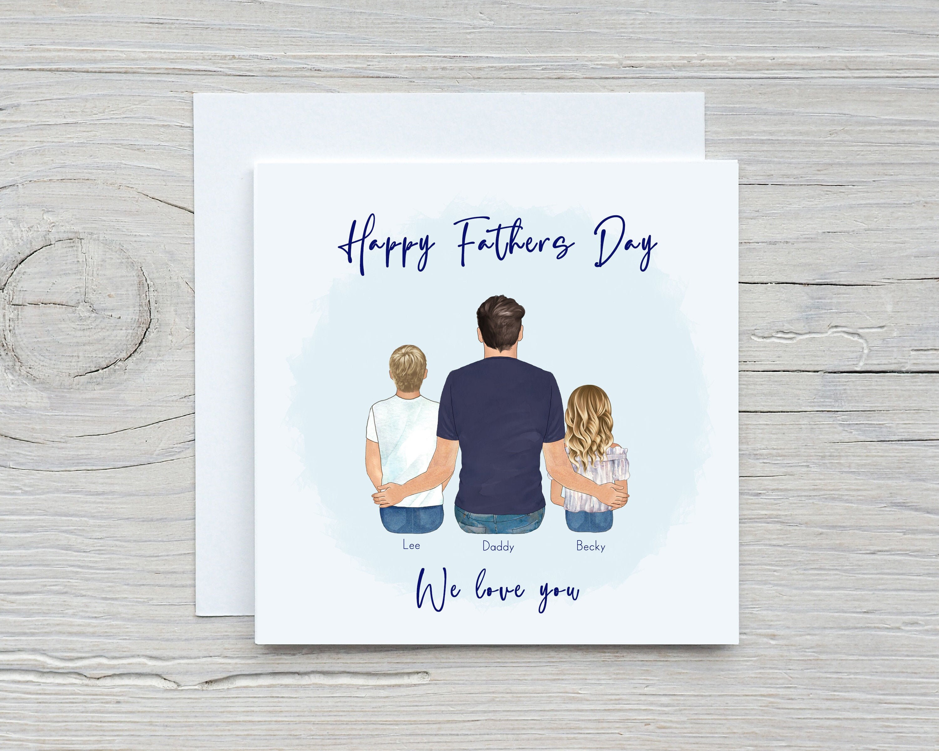 Personalised Fathers Day Card |  Dad Card | Personalised dad gift