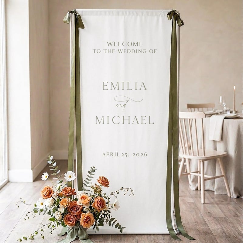 Wedding Stand and Welcome - Etsy