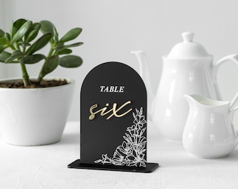 Acrylic Table Numbers | Arch Table Numbers | Table Numbers | Table Number Wedding , Centerpieces Luxury Decorations, Wedding Table Number