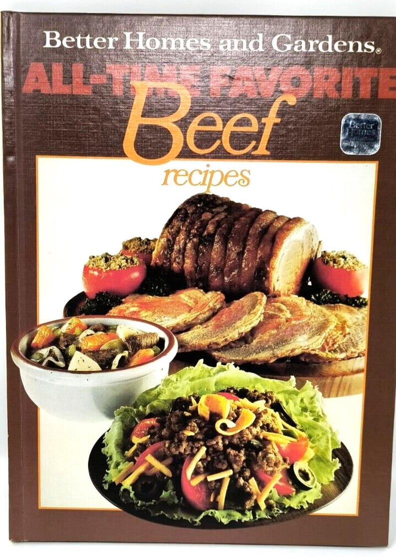 Better Homes & Gardens Lot of 7 Vintage 1977 1980 Hard Cover Cookbooks